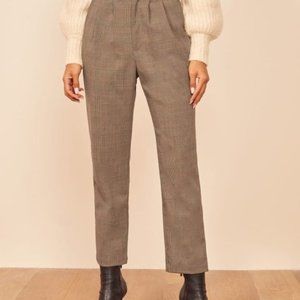 Reformation Everett Pant - Plaid - 2